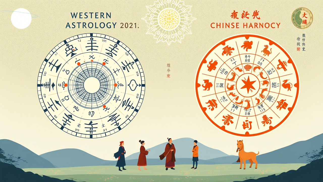 Can you explain the differences between Western and Chinese astrology?