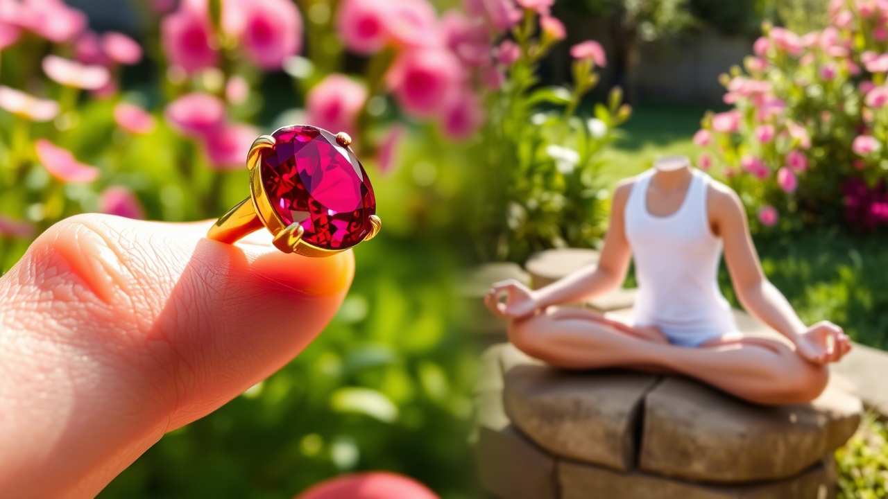 What are the properties and benefits of wearing a Ruby gemstone?